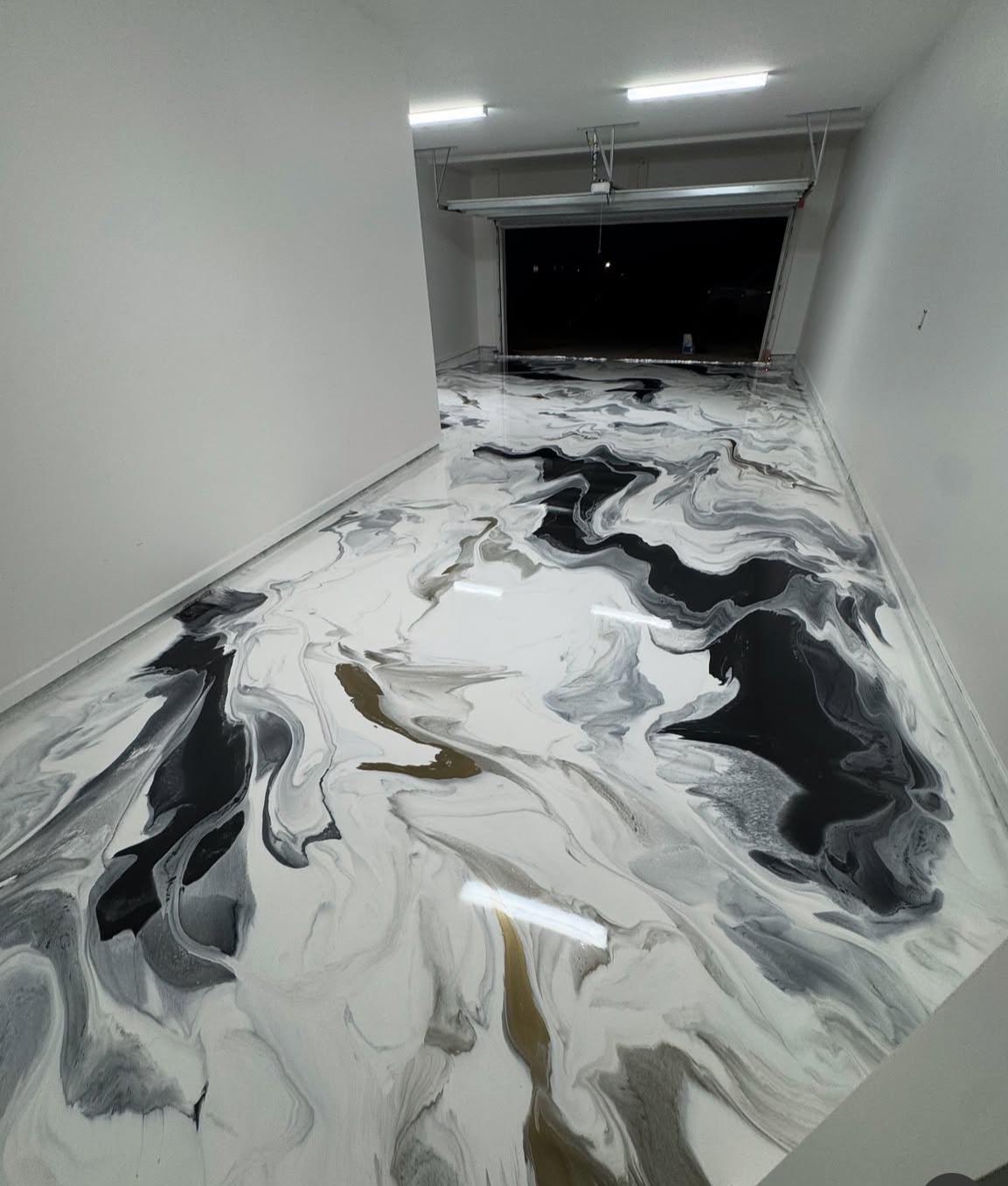 Metallic Epoxy Flooring Calgary